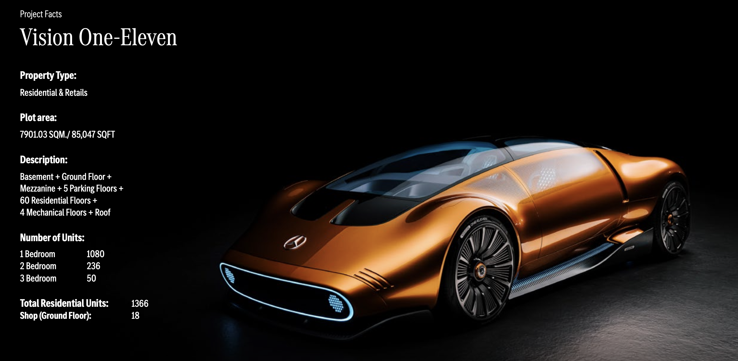 【 Binghatti｜Mercedes-Benz Places (8/9 Mercedes-Benz AMG Vision) 】